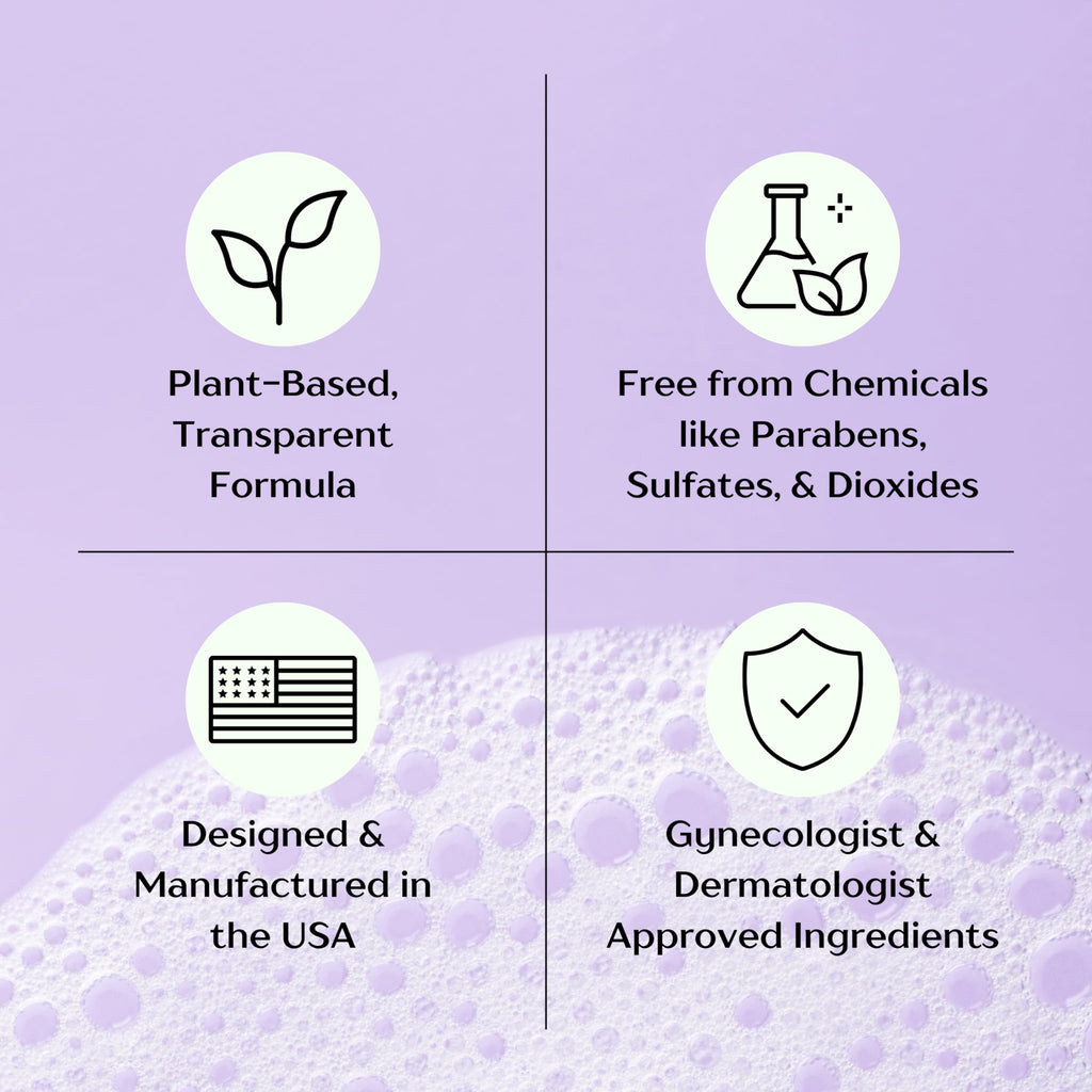 Violet Vibes Ultra-Gentle Feminine Wash | pH-Balancing, Nourishing, Odor-Control Violet VibesBuy Supplements Australia