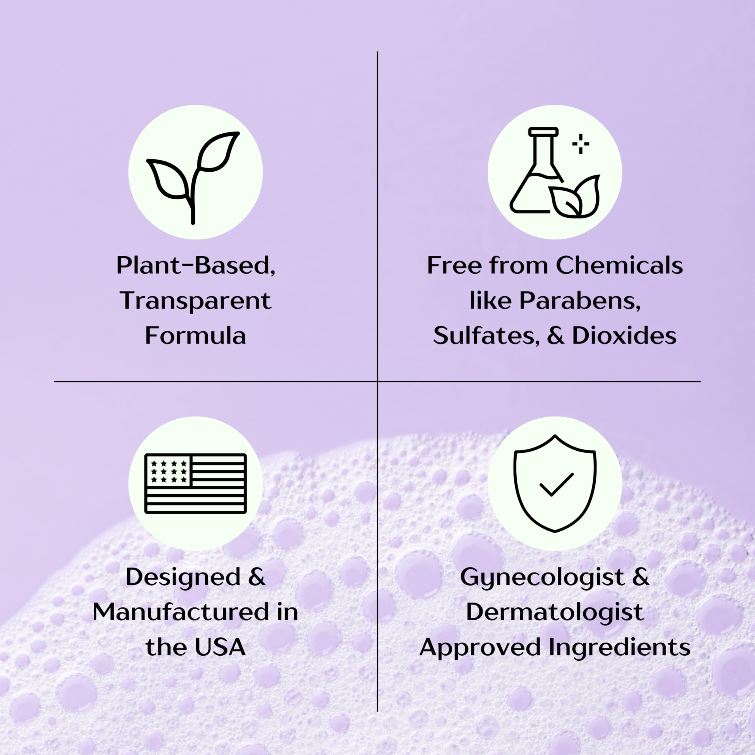 Violet Vibes Ultra-Gentle Feminine Wash | pH-Balancing, Nourishing, Odor-Control Violet VibesBuy Supplements Australia