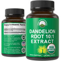 USDA Organic Dandelion Root Extract Supplement - 10x More Potent Than Raw Root. Standardized and Concentrated Vegan Dandelion Root Capsules for Women and Men. Supports Detox, Immune, Liver, Gut Health Peak PerformanceBuy Supplements Australia