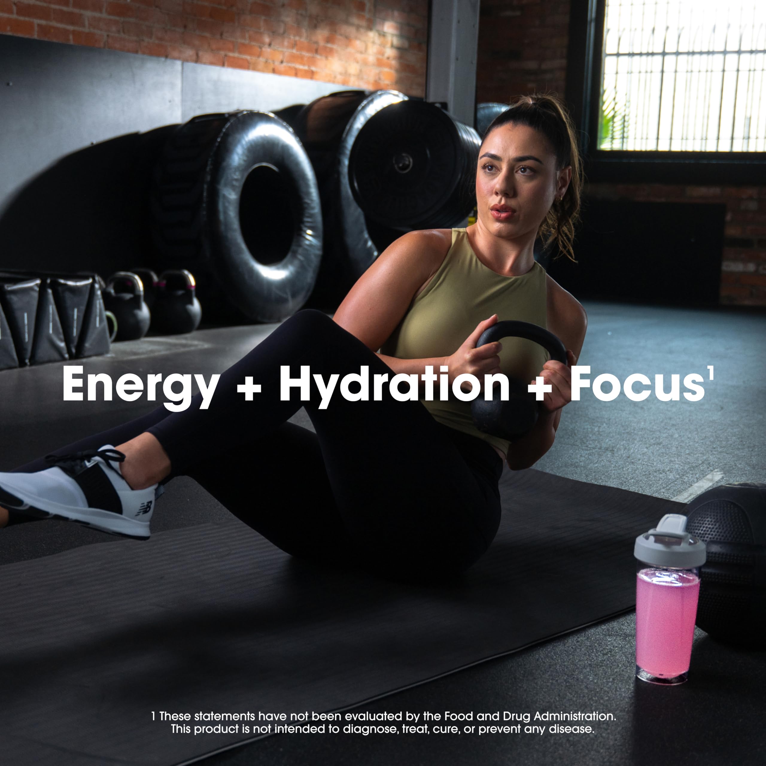 Optimum Nutrition Amino Energy Powder Plus Focus, with BCAA, Electrolytes, and Caffeine, Strawberry Burst, 65 Servings Optimum NutritionBuy Supplements Australia