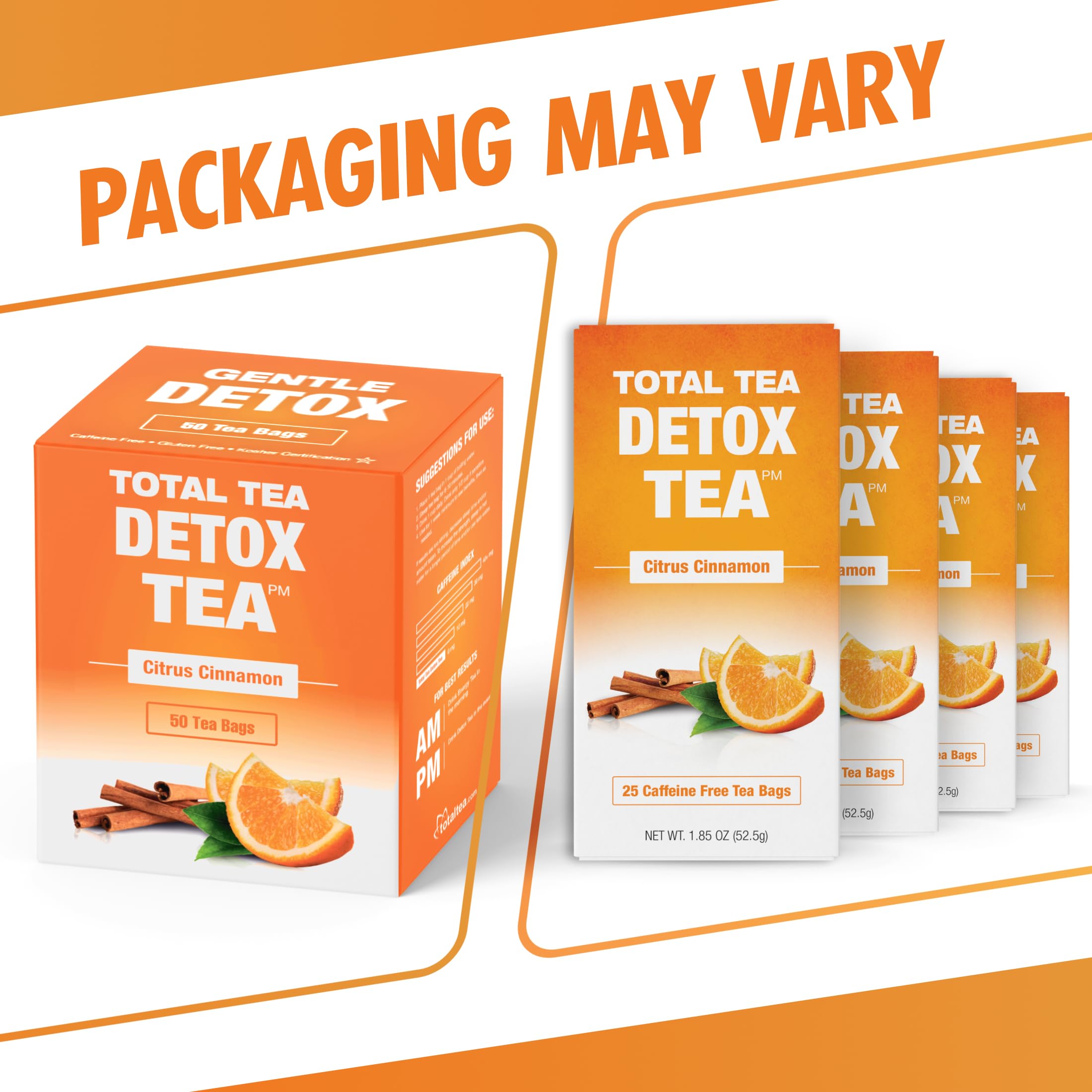 Detox Tea Caffeine Free, Herbal Tea with Chamomile, Hibiscus Tea and Ginger Root Total TeaBuy Supplements Australia