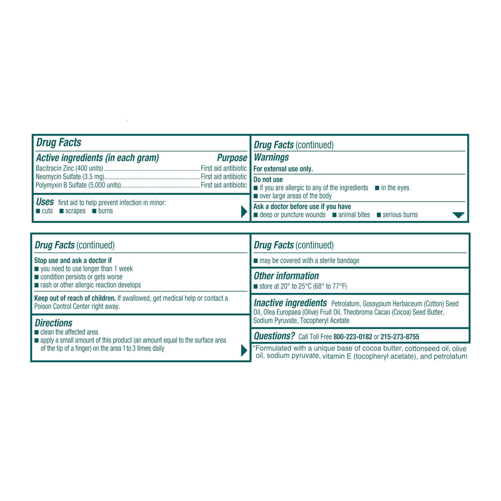 Neosporin Original First Aid Triple Antibiotic Ointment with Bacitracin Zinc for Infection Protection, Wound Care Treatment & Helps Minimize The Appearance of Scars for Minor Wounds, .5 oz Johnson & Johnson buy supplements Au