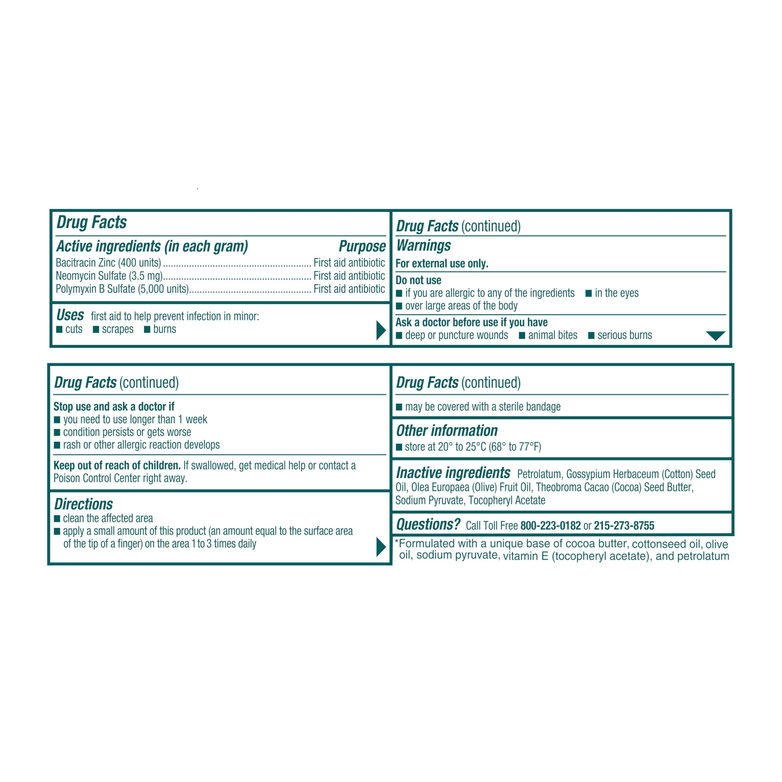 Neosporin Original First Aid Triple Antibiotic Ointment with Bacitracin Zinc for Infection Protection, Wound Care Treatment & Helps Minimize The Appearance of Scars for Minor Wounds, .5 oz Johnson & Johnson buy supplements Au