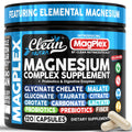 8in1 Magnesium Supplement Complex | Magnesium Glycinate Citrate Malate Gluconate Orotate Carbonate Lactate + Prebiotics Probiotics Digestive Enzymes Magnesio