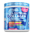 Bovine Colostrum Powder + Collagen Peptides with L-Glutamine L-Lysine Prebiotics Probiotics Digestive Enzymes Vitamin D K2 C Quercetin & Folate | Gut Health Supplement Internal Glow By Clean Nutra Clean NutraceuticalsBuy Supplements Australia