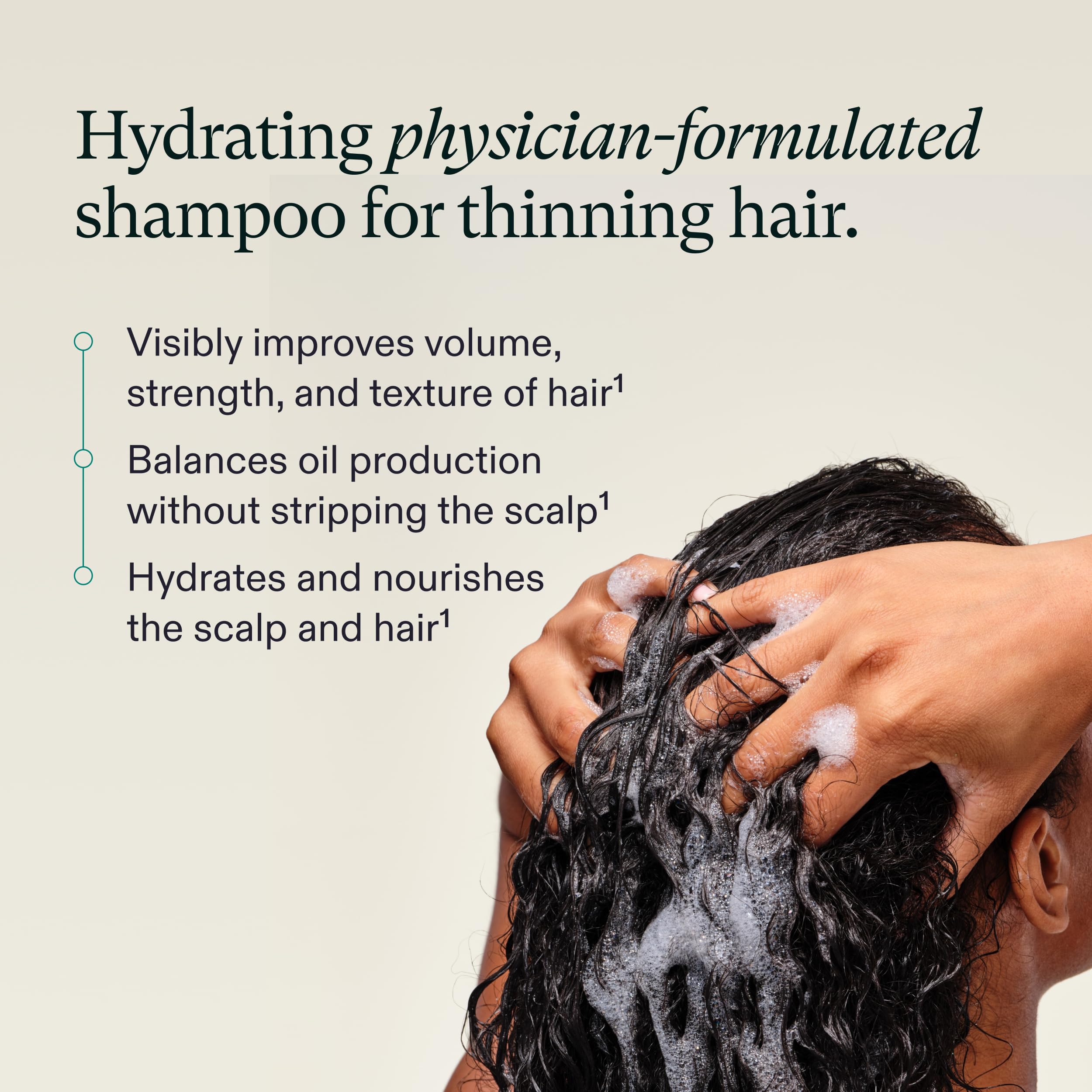 Nutrafol Shampoo, Cleanse and Hydrate Hair and Scalp, Improves Hair Volume, Strength and Texture, Physician-formulated for Thinning Hair, Color Safe, Sulfate Free - 8.1 Fl Oz Bottle NutrafolBuy Supplements Australia