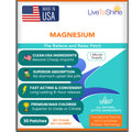 Magnesium Patches for Men and Women - Sleep Support & Relaxation, Muscle Recovery, Nerve Function - USA Made - 30 Premium Fast-Acting, Slow-Release Patches - Live To Shine Live To ShineBuy Supplements Australia