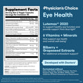 Physician's Choice Eye Health - Lutein, Zeaxanthin & Bilberry Extract - Supports Eye Strain, Dry Eyes, and Vision Health - 2 Award-Winning Clinically