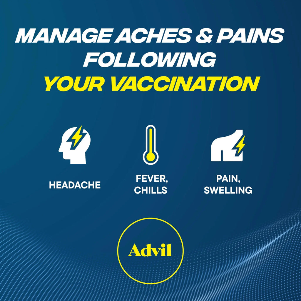 Advil Ibuprofen Coated Caplets Pain Reliever and Fever Reducer 200 Milligram 24Ct AdvilBuy Supplements Australia
