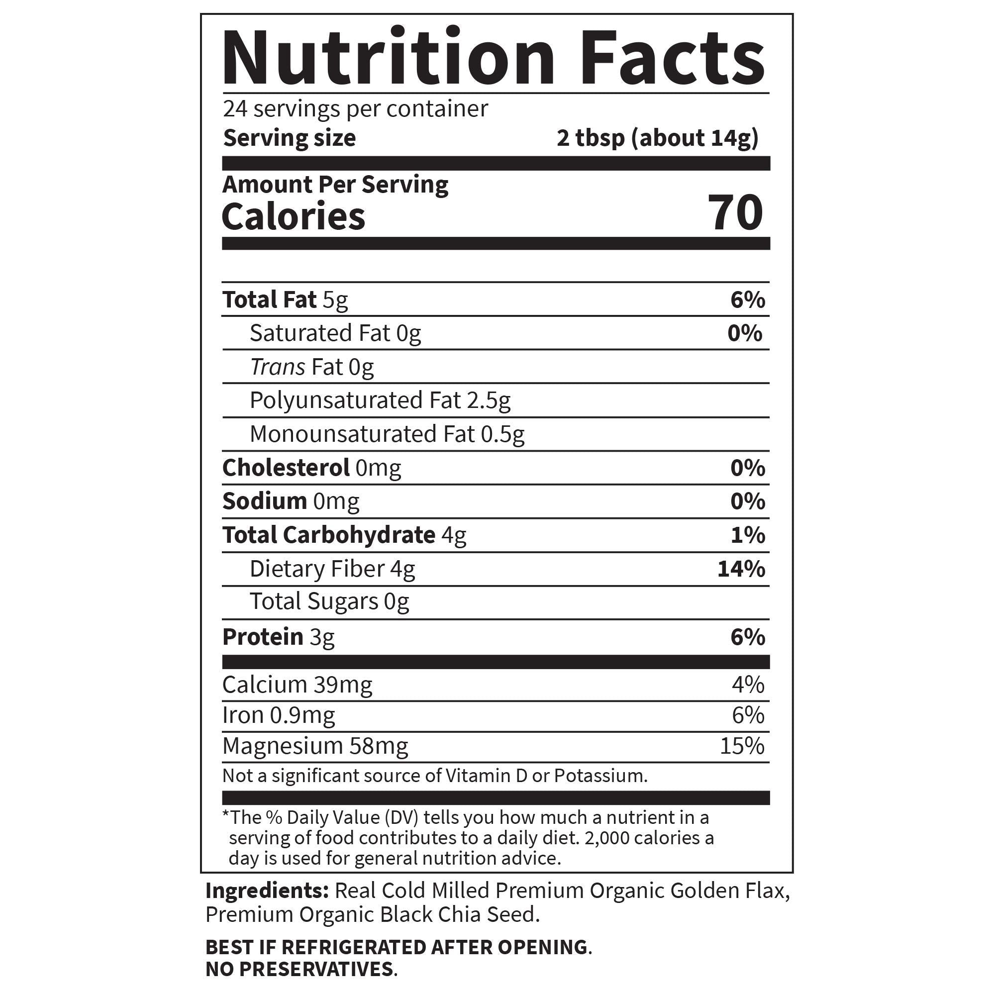 Garden Of Life Raw Organics Organic Flax Meal Plus Chia Seeds, 12 Ounce Garden of LifeBuy Supplements Australia