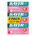 Bayer Aspirin Low Dose 81 mg Chewable Tablets, Pain Reliever, Cherry Flavored, 108 Tablets (36 Pack of 3) BayerBuy Supplements Australia
