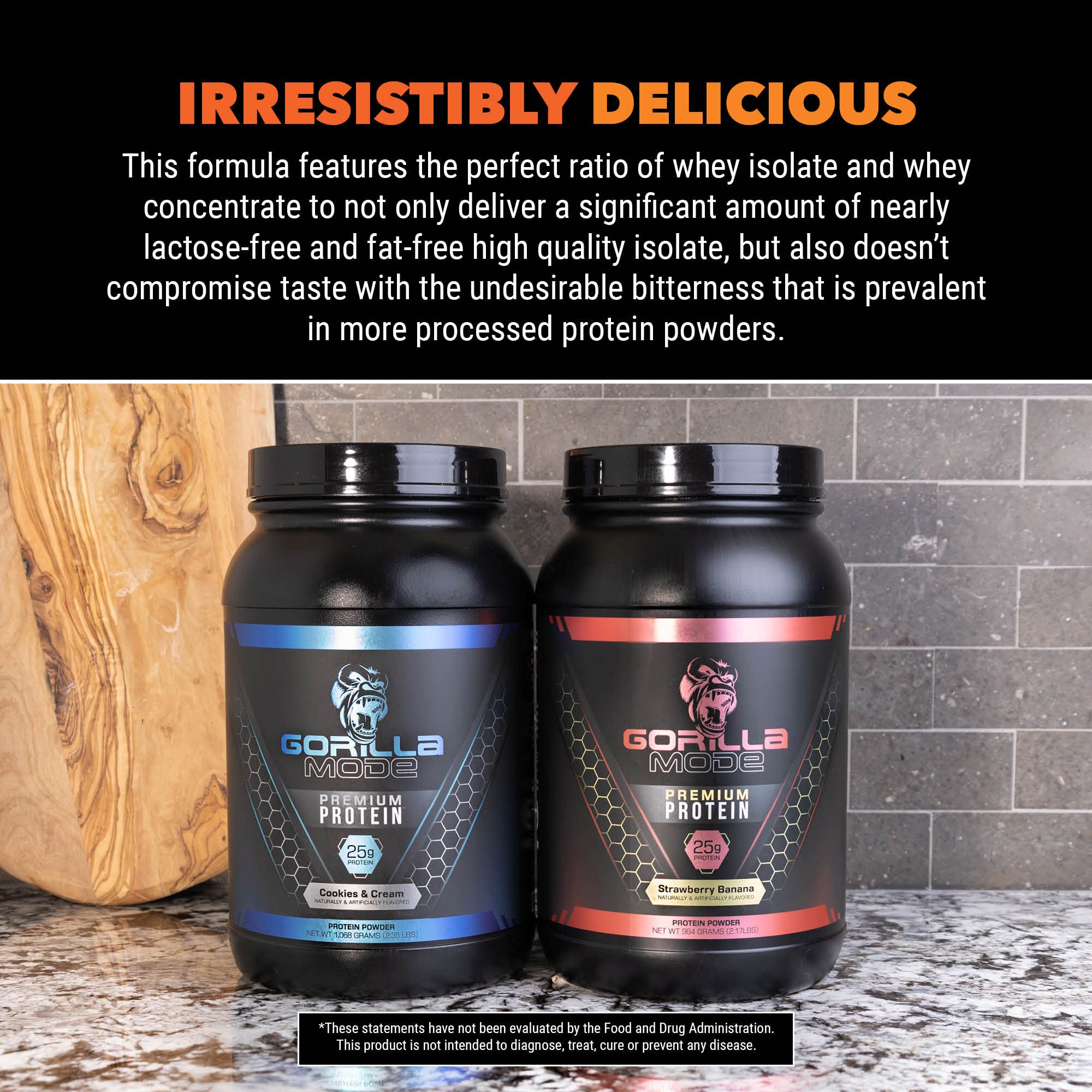 Gorilla Mode Premium Whey Protein - Chocolate Peanut Butter / 25 Grams of Whey Gorilla MindBuy Supplements Australia