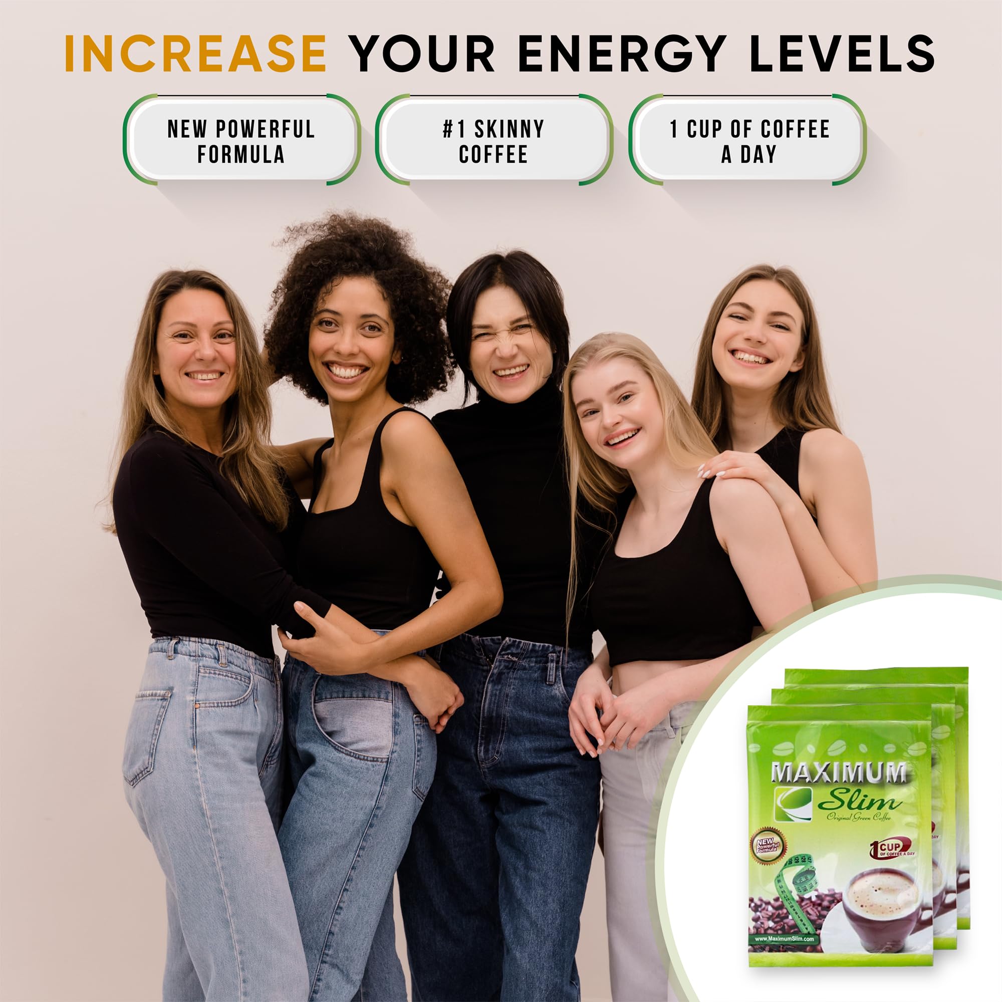Premium Coffee BOOSTS your Metabolism DETOXES your Body & CONTROLS your Appetite Maximum SlimBuy Supplements Australia