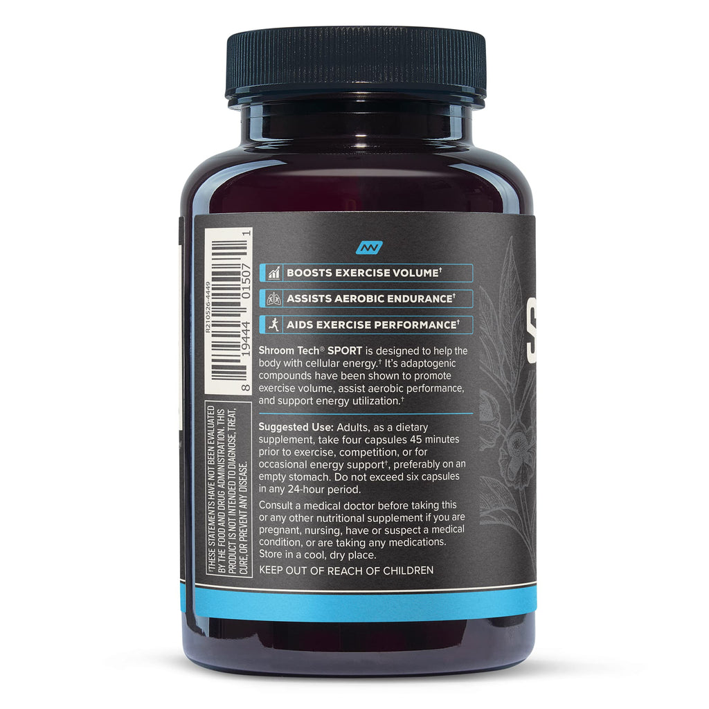 Onnit Shroom TECH Sport (84ct) | All Natural Pre-Workout Supplement with Ashwagandha ONNITBuy Supplements Australia