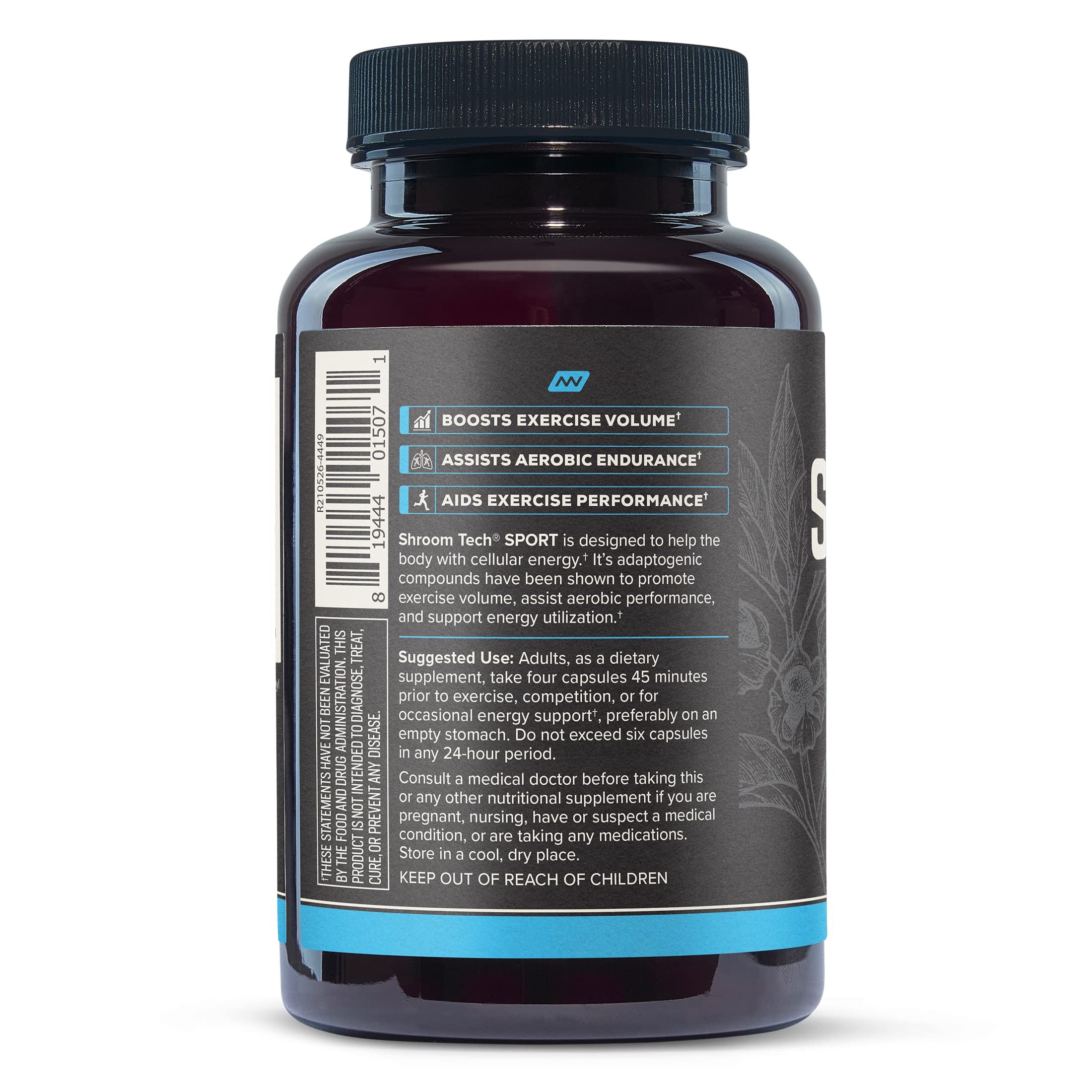 Onnit Shroom TECH Sport (84ct) | All Natural Pre-Workout Supplement with Ashwagandha ONNITBuy Supplements Australia