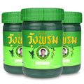 Wang Prom Herbal Balm 50g (Pack of 3) (Green) WANG PROMBuy Supplements Australia