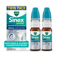 Vicks Sinex Severe Allergy & Sinus Nasal Spray, Original Ultra Fine Mist, Decongestant Relief from Nasal Congestion, Sinus Pressure Relief, 265 Sprays (2 Count) Vicks buy supplements Au