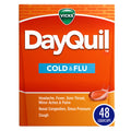 Vicks DayQuil Cold & Flu Medicine, Non-Drowsy Powerful Multi-Symptom Daytime Relief for Headache, Fever, Sore Throat, Minor Aches and Pains, Nasal Congestion, Sinus Pressure and Cough, 48 Liquicaps Vicks buy supplements Au