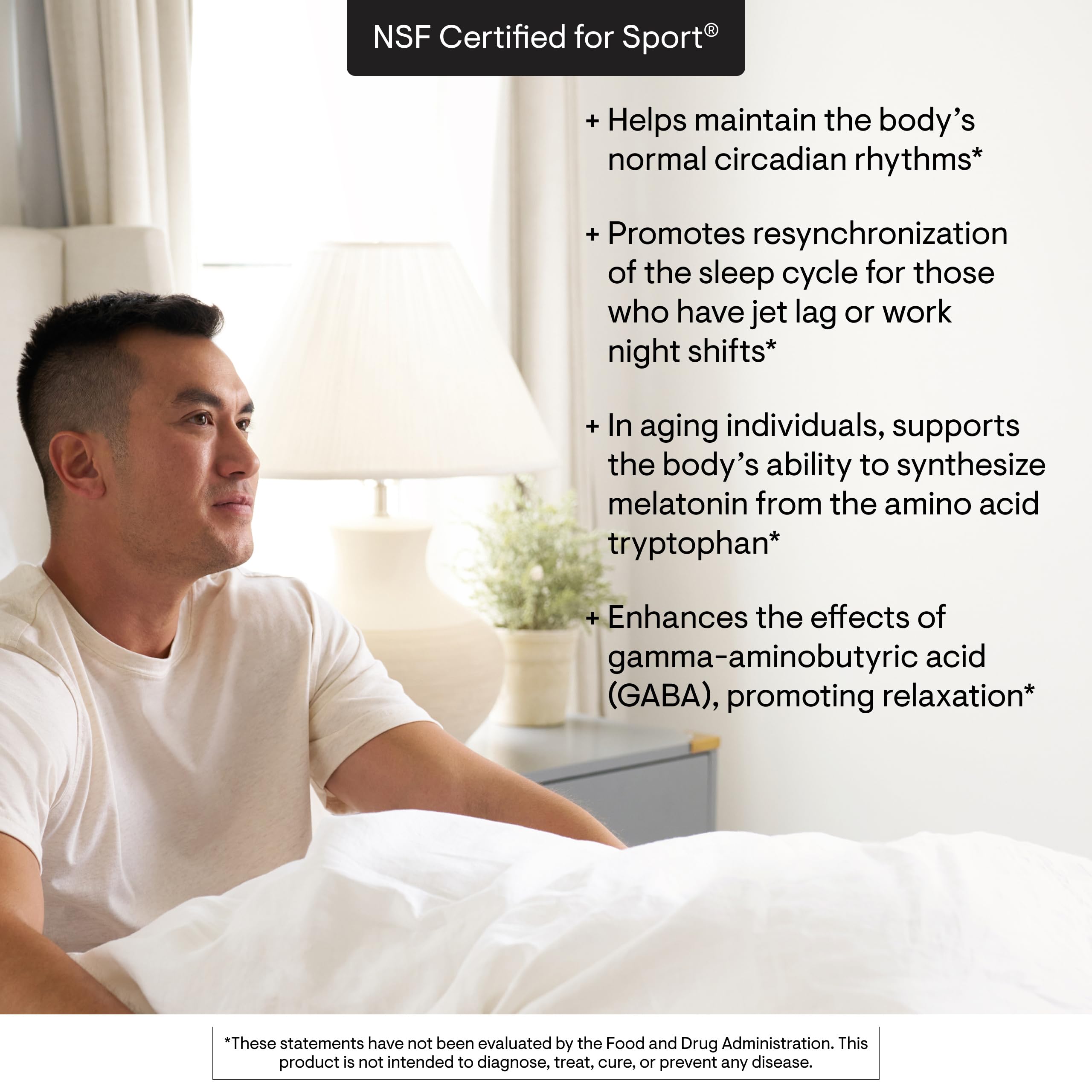 THORNE - Melaton-3 - 3mg Melatonin Supplement - Supports Normal Circadian Rhythms, Restful Sleep & Relaxation* - NSF Certified for Sport - 60 Capsules THORNEBuy Supplements Australia