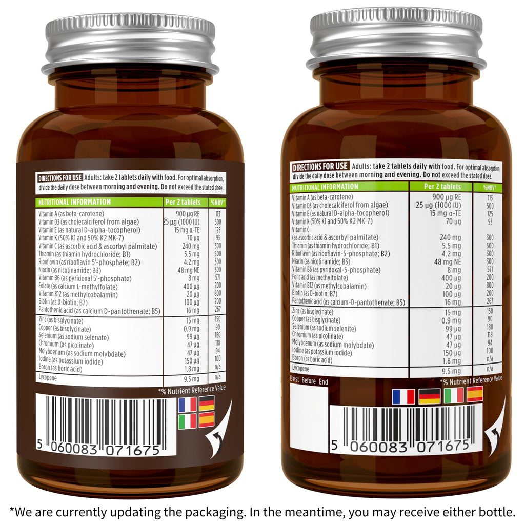 Igennus Methylated Men's Multivitamin with 22 Actives, All-Day Nutrient Delivery, Pure & Clean, Methylfolate & Methylcobalamin Igennus Healthcare NutritionBuy Supplements Australia