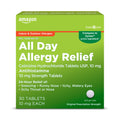 Amazon Basic Care All Day Allergy, Cetirizine Hydrochloride Tablets, 10 mg, 24-Hour Relief for Sneezing, Runny Nose, Itchy Eyes & Throat, Indoor & Outdoor Allergy Relief, 30 Count Amazon Basic Care buy supplements Au