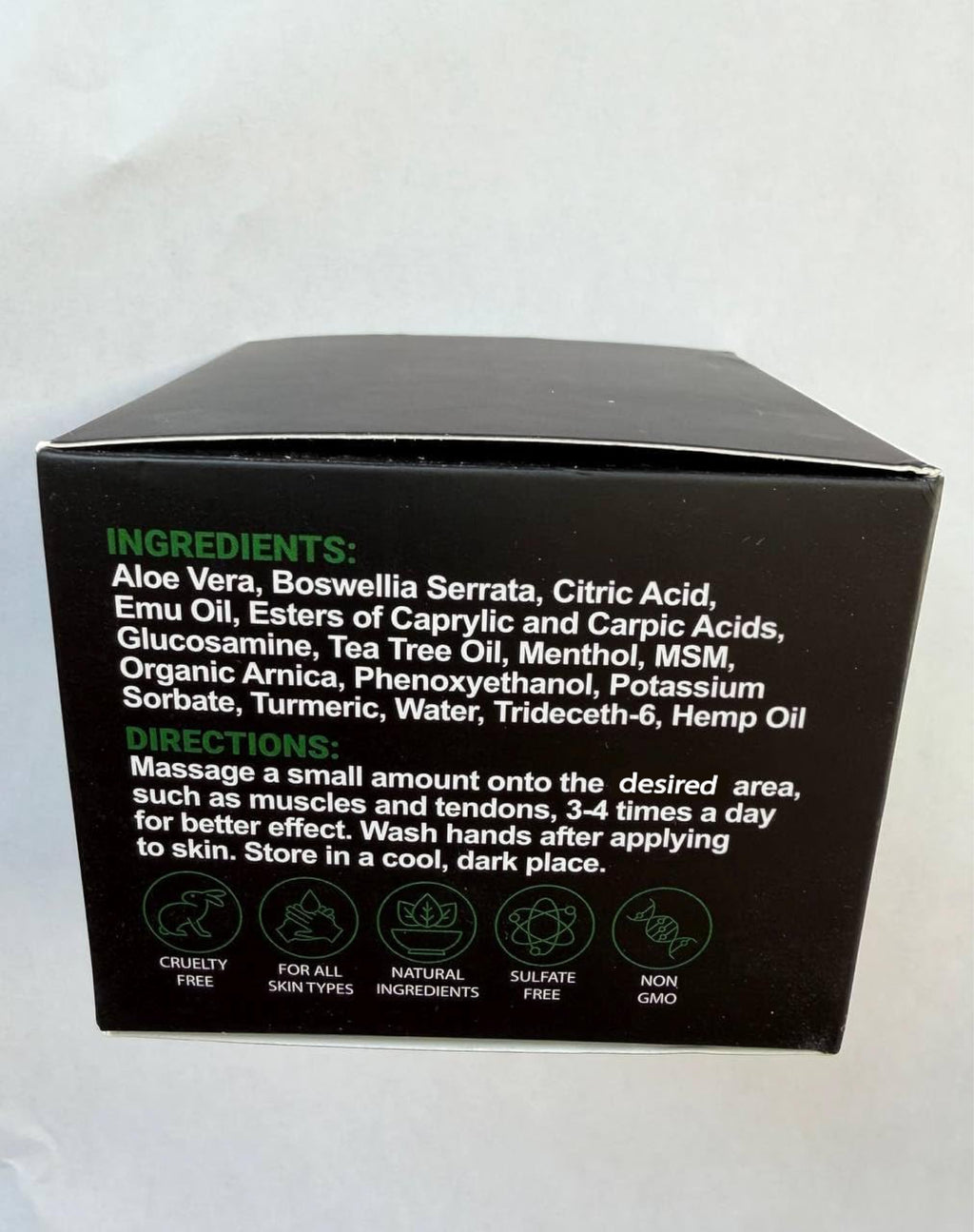 Hemp Cream - Maximum Strength - Natural Hemp Oil Extract Gel Rub with MSM - Glucosamine - Arnica - Turmeric - Maximum Strength - Formulated in USA - 3.9 oz ArvesaBuy Supplements Australia