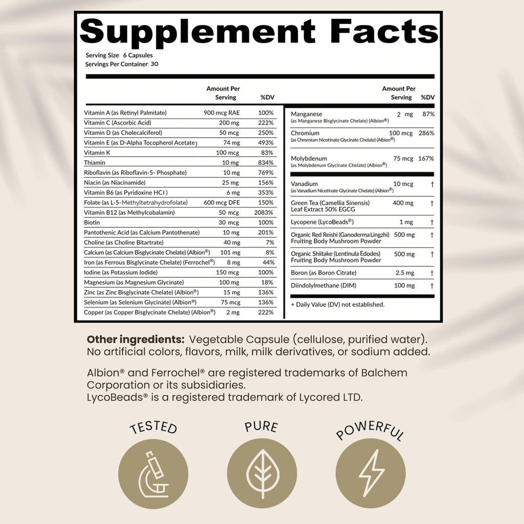 HPD Rx ONE Immunity Boost Multivitamin | HPV Supplements for Women and Men, 2 Pack HPD RxBuy Supplements Australia