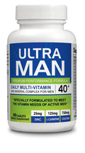 Ultra Man - Multi-Vitamins 90 Tablets - Premium Performance Formula 100% Natural - Multivitamins for Man Organic Farms VitaminsBuy Supplements Australia