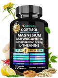Adndale Cortisol Supplements for Women. Cortisol Reducer 14-in-1 Ashwagandha Supplement with Magnesium Glycinate, L-Theanine & More. 90 Capsules. AdndaleBuy Supplements Australia