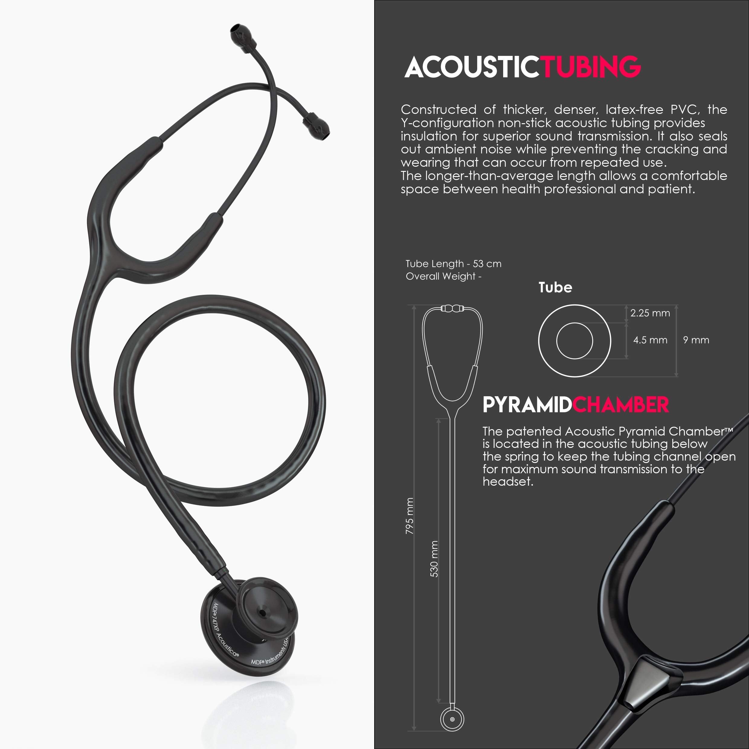 MDF Acoustica Lightweight Stethoscope for Doctors, Nurses, Students MDF InstrumentsBuy Supplements Australia