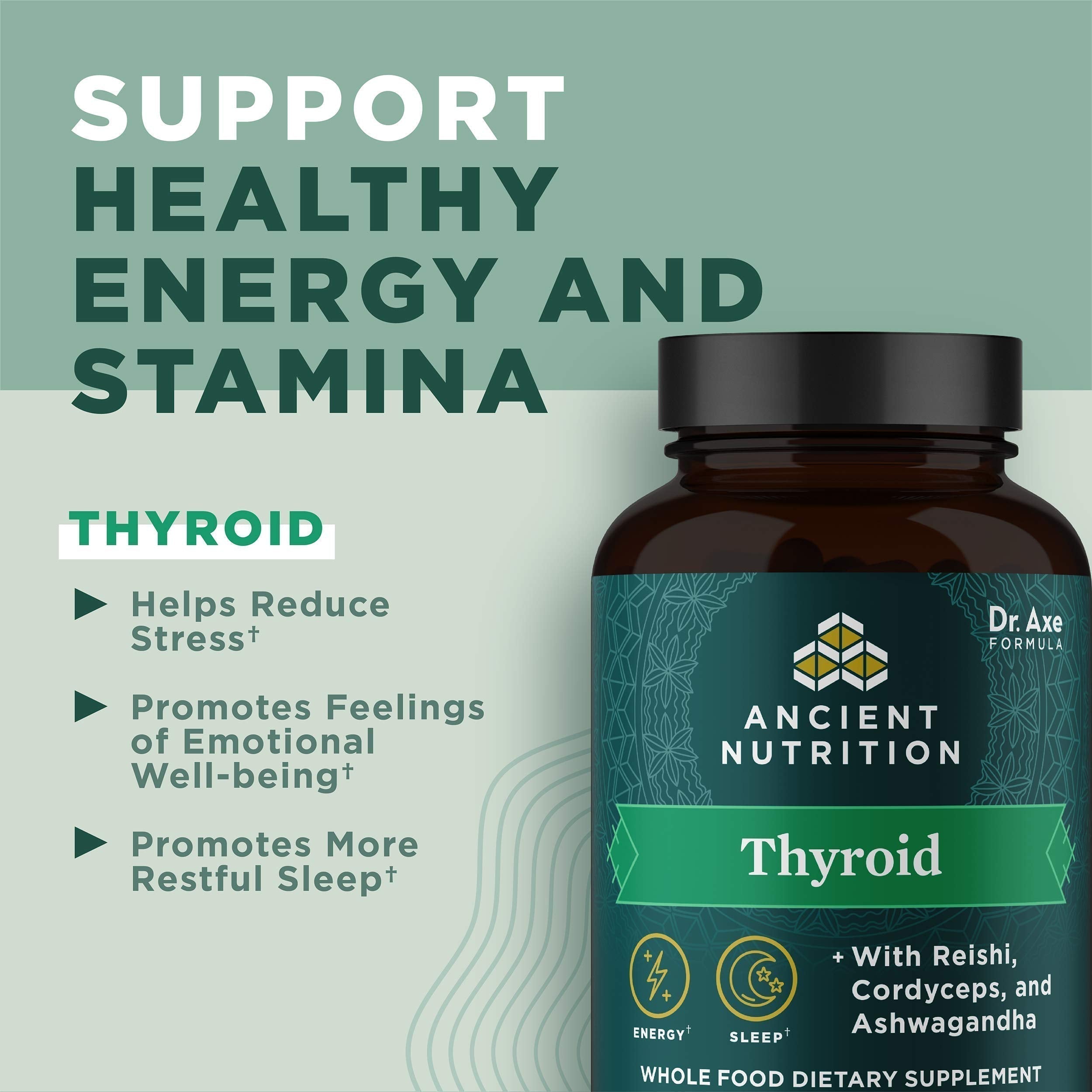 Ancient Nutrition Thyroid Support Supplement with Ashwaghanda, Thyroid Capsules Ancient NutritionBuy Supplements Australia