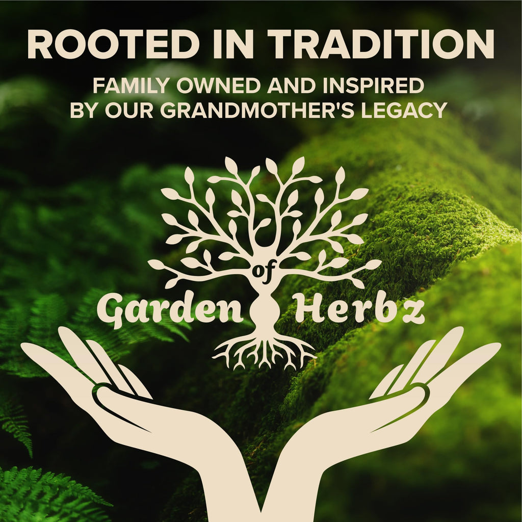 Garden of Herbz Organic Ashwagandha Root & Irish Sea Moss – 3,600 mg Ashwagandha Supplement with Black Seed Oil, & Burdock Root – Herbal Supplement for Energy, Calm, Mood, & Wellness, 120 Caps Garden of HerbzBuy Supplements Australia