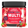 Llama Naturals Kids Multivitamin Gummies | Real Fruit, No Added Sugar Cane | Organic Vegan Toddler Whole Food Vitamins | Llama NaturalsBuy Supplements Australia