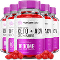 (5 Pack) Nutrizen Keto Acv Gummies - Official Formula - Nutrizen Keto + Acv Gummies 