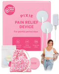 Pixie Period Pain Relief Device - Best PMS Relief Simulator with TENS Technology - Thinnest Wearable Tens Unit - Unnoticeable Under Clothes - Menstrual Cramp Comfort for Feminine Care Pixie CupBuy Supplements Australia