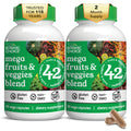 Botanic Choice Since 1910 - Mega Fruits & Veggies Blend - 42 Fruits and Vegetables - 2 Caps Daily - 60 Count Supplement - 2 Pack Botanic ChoiceBuy Supplements Australia
