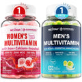 Nextdia Mens Multivitamin Gummies 60 Count + Womens Multivitamin Gummies 60 Count NextdiaBuy Supplements Australia