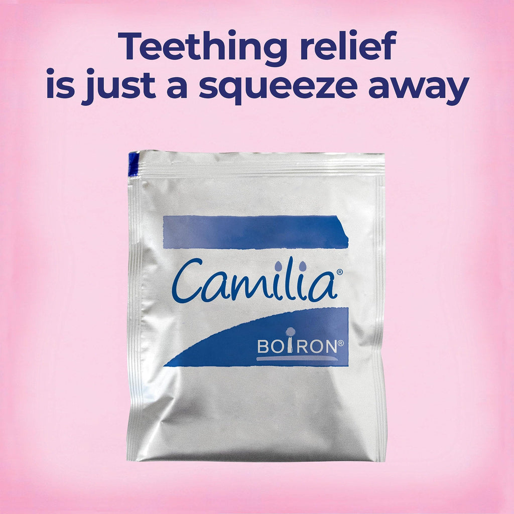 Boiron Camilia Teething Drops for Daytime and Nighttime Relief of Painful or Swollen Gums and Irritability in Babies - 30 Count Boiron buy supplements Au