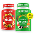 UpNourish Organic Fruits and Veggies Supplement - Support Diet Balance, Body Cleanse & Energy - 480 Fruits and Super Greens Capsules from Nature - Fruit and Vegetable Supplements for Adults & Kids UpNourish buy supplements Au