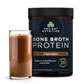 Ancient Nutrition Protein Powder Made from Real Bone Broth, Chocolate, 20g Protein Per Serving, 20 Serving Tub, Gluten Free Hydrolyzed Collagen
