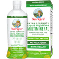 MaryRuth Organics Extra Strength Nighttime Liquid Multimineral | Sugar Free | Calm Magnesium Citrate | NO Melatonin | Calcium Magnesium Zinc | Muscle Relaxation | Lemonade Flavor | Vegan | 32 Serving MARYRUTH'SBuy Supplements Australia