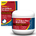 MagniLife Leg & Back Pain Relief Cream (4 oz), Topical Support for Leg Pain & Lower Back Discomfort, Fast Absorbing, No Residue, Mild Scent, Massage-in Formula MagniLifeBuy Supplements Australia