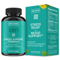 WellPath Zen Stress Relief Supplement + Mood Support | Calm, Stress & Energy Support | Ashwagandha Root, Rhodiola Rosea, L-Theanine, Lemon Balm | Herbal Capsules, 60 Ct WellPathBuy Supplements Australia