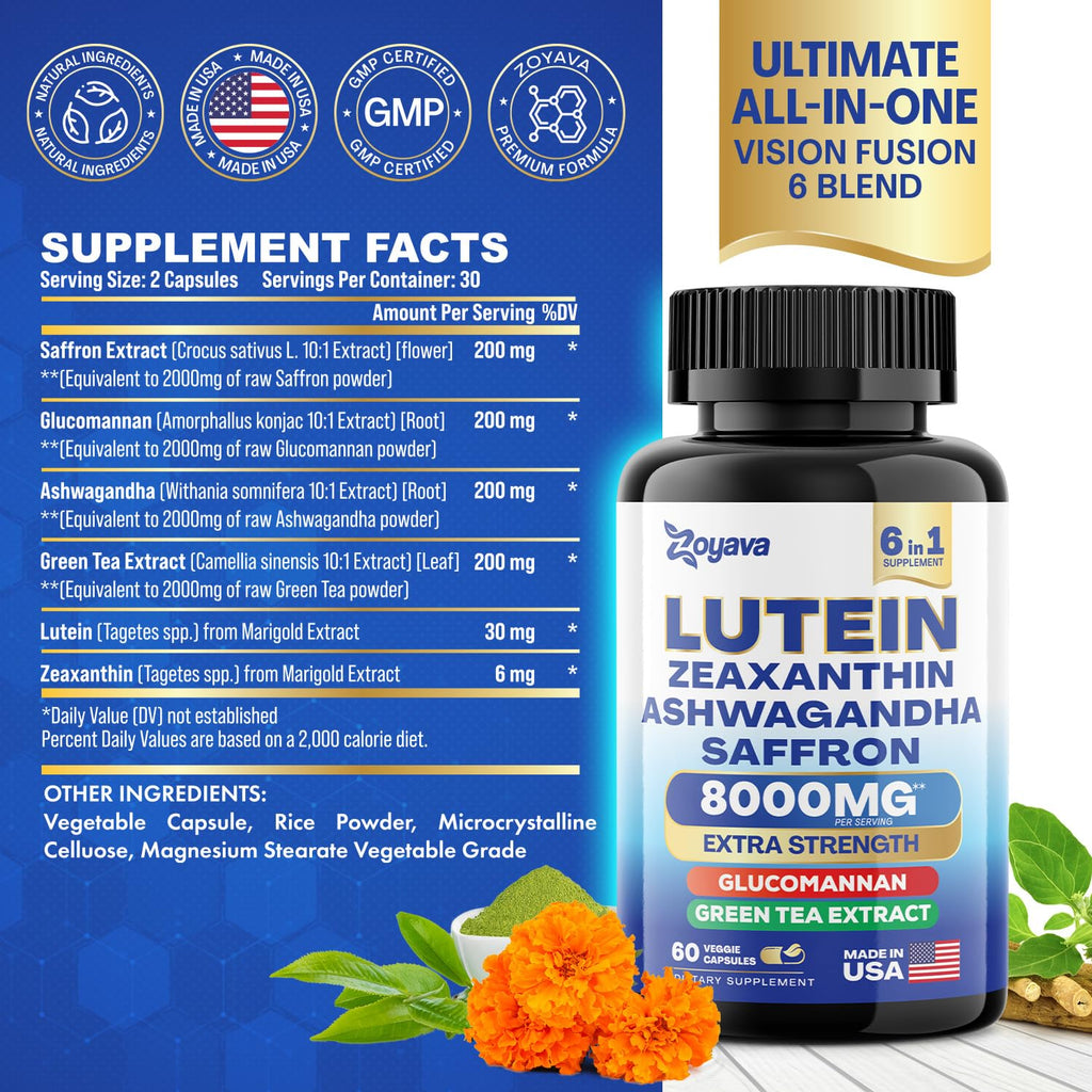 Zoyava Sea Moss 16-in-1 and Lutein 6-in-1 Bundle ZoyavaBuy Supplements Australia
