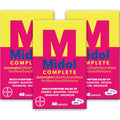 Midol Complete Menstrual Pain Relief Caplets with Acetaminophen for Period Cramps, and Menstrual Symptom Relief - 40 Count (Pack of 3) (Packaging May Vary) MidolBuy Supplements Australia