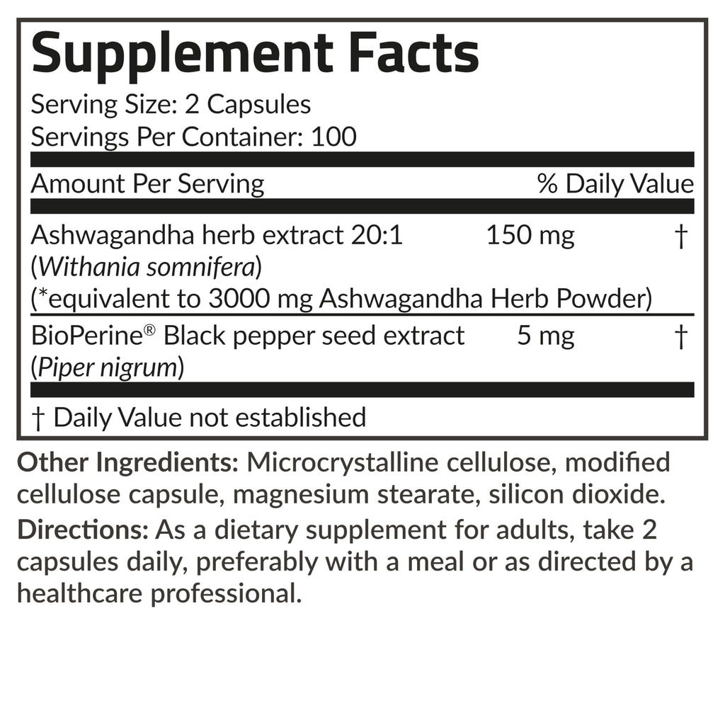 Futurebiotics Ashwagandha Extra Strength Stress & Mood Support with BioPerine FuturebioticsBuy Supplements Australia