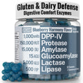 Gluten & Lactase Digestive Enzyme Gummies – Lactase Pancreatic Enzymes with DPP‑IV Lipase Gluco‑Amylase Lactase, Drops Chewables Capsules Pills Powder Supplement Alt, Pancreatic Support, for Kids SHIZAMBuy Supplements Australia