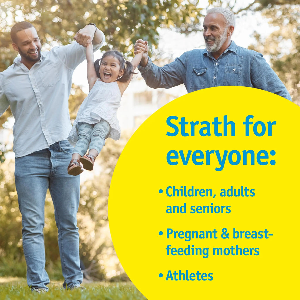 Strath Nutritional Yeast Tablets - Vegetarian, Lactose Free, Artificial Additive Free - Digestive Support, Nutrient Absorption - Unflavored Daily Supplement - Prebiotic and Postbiotic Bio-StrathBuy Supplements Australia