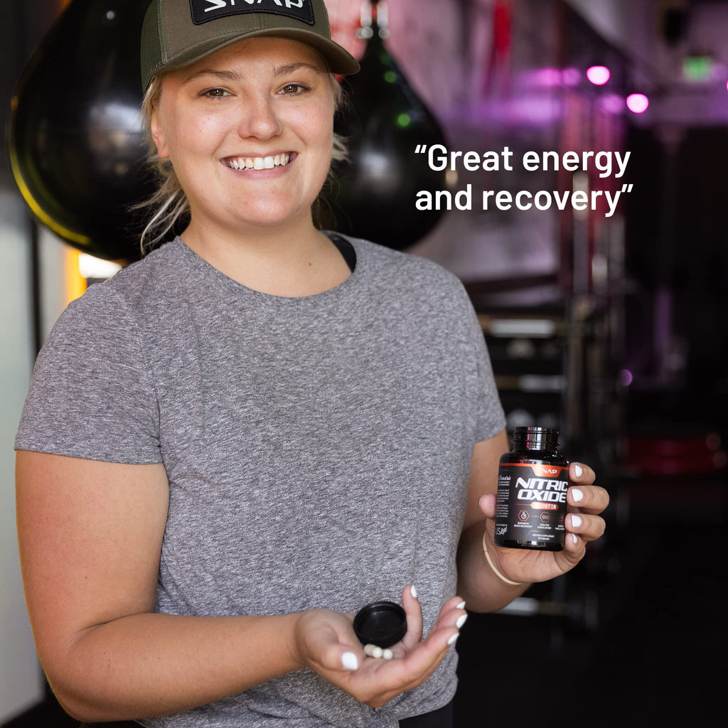 Snap Supplements Nitric Oxide Gummies and Capsules