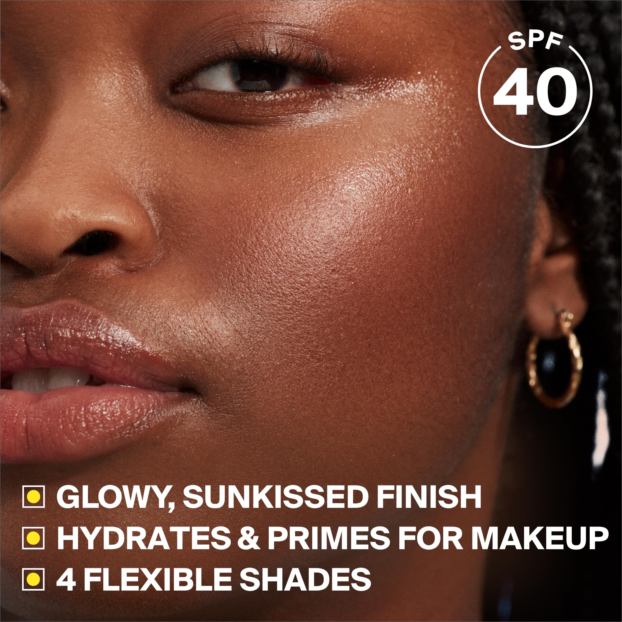 Supergoop! Glowscreen SPF 40, Sunrise (Champagne Glow) - 1.7 fl oz - Glowy Primer + Broad Spectrum Tinted Sunscreen